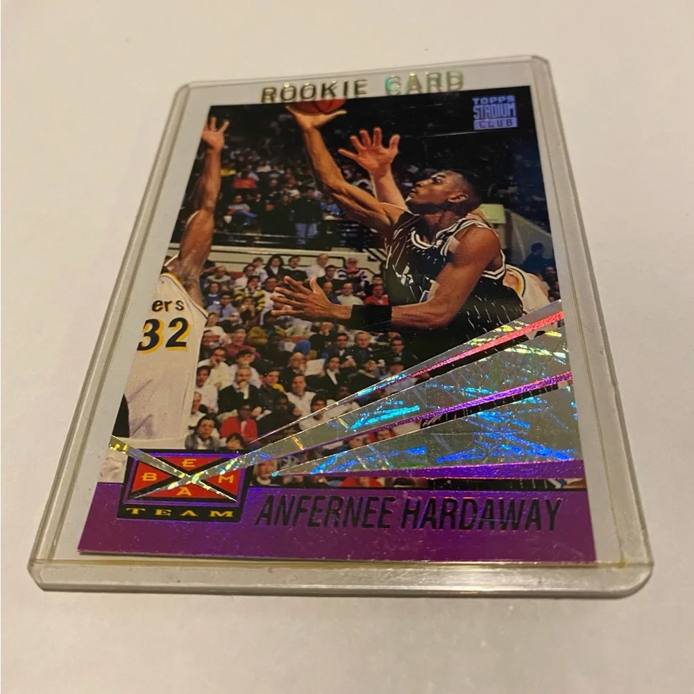 Anfernee Hardaway Rookie card 1994 Topps Stadium Clun Beam Team Basketball